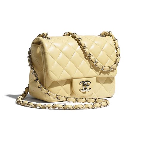 yellow chanel mini box bag|Chanel mini flap bag 2022.